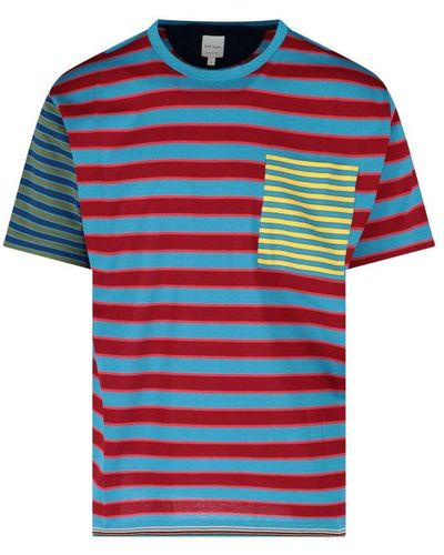Paul Smith Striped Crewneck T-shirt - Multicolour