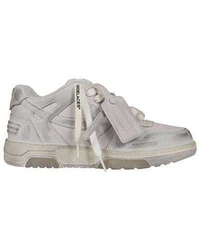 Off-White c/o Virgil Abloh Out Of Office Vintage Leather - Grey