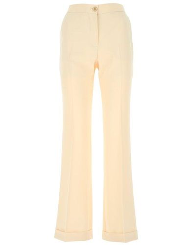 See By Chloé Straight Leg Trousers - Natural