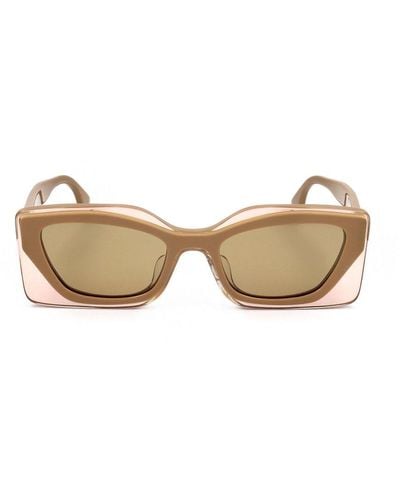 Fendi Cat-eye Frame Sunglasses - Natural