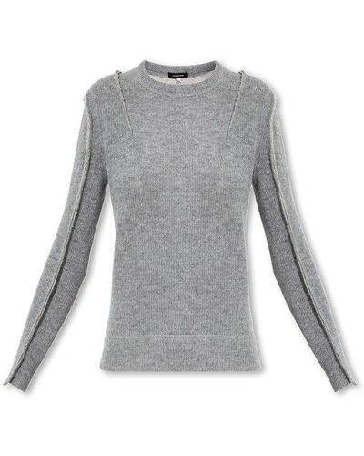 R13 Crewneck Sweater - Gray
