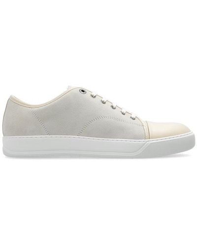 Lanvin Dbb1 Lace-up Sneakers - White