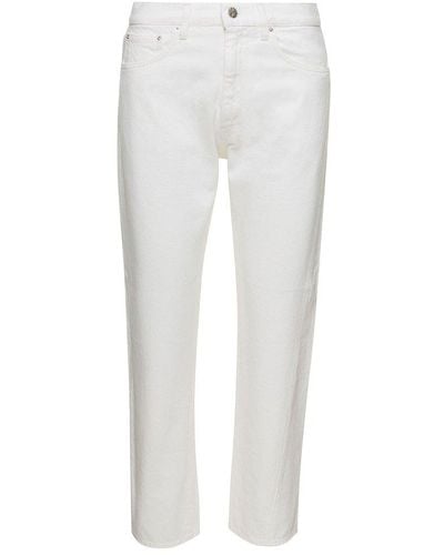 Totême Straight Jeans - White