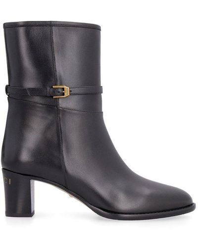 Gucci GG Zipped Ankle Boots - Black