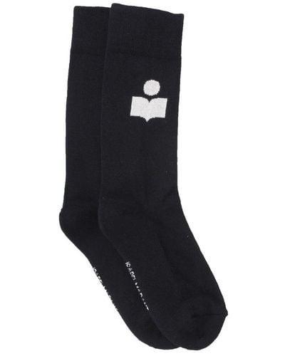 Isabel Marant Other Materials Socks - Black