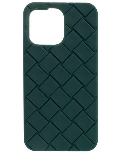 Bottega Veneta Iphone 14 Pro Max Case, - Green