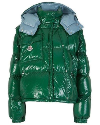 Moncler Quilted Vest Jacket - Green