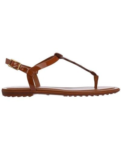 Tod's Link-strap Sandals - Brown
