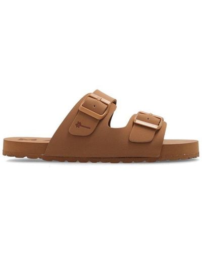 Manebí Nordic Slip-on Sandals - Brown