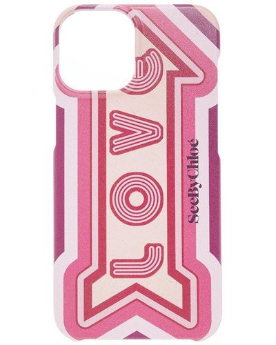 See By Chloé See Chloé Iphone 12/12 Pro Case - Pink