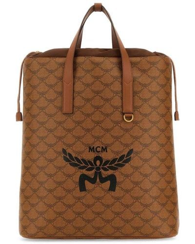 MCM 'himmel' Backpack, - Brown