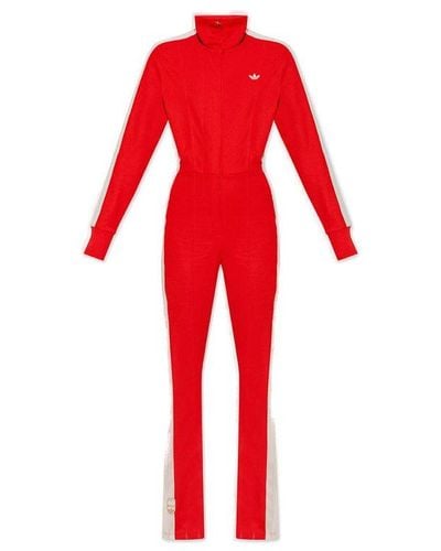 adidas Originals Jumpsuit With Logo - Red