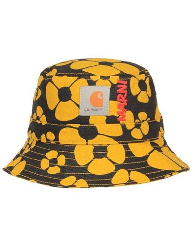 Marni Carhartt Wip Bucket Hat - Yellow