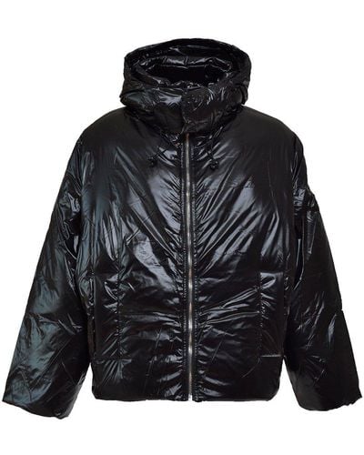 Etudes Studio Zinc Zip-up Hooded Jacket - Black