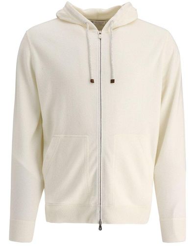正規 Brunello Cucinelli 21SS スローガンフーディー S