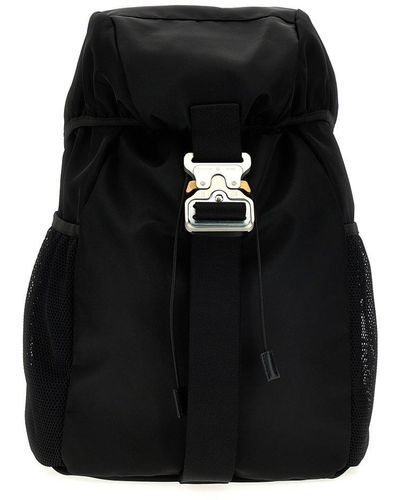 1017 ALYX 9SM Buckle Camp Backpacks - Black