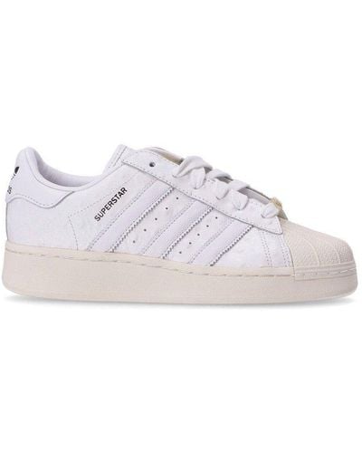 adidas Originals Superstar Xlg Lace-up Sneakers - White