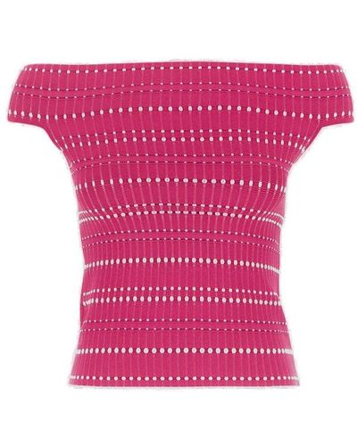 Alexander McQueen Knit Top - Pink