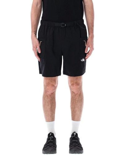 The North Face Ripstop Belted Cargo Shorts - Black