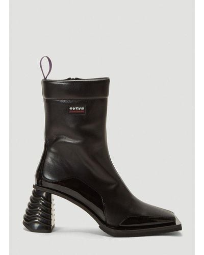 Eytys Gaia Leather Boots - Black