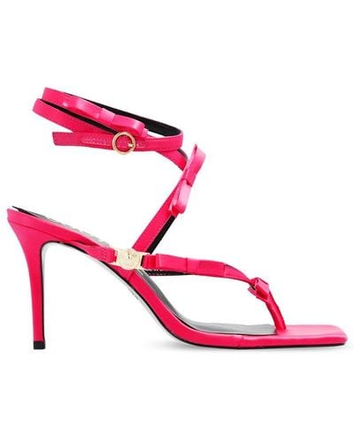 Versace Heeled Sandals, - Pink