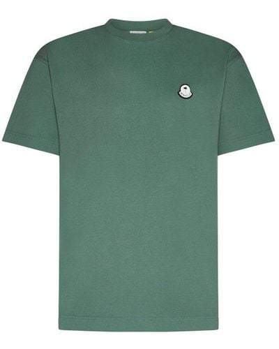 Moncler Genius Moncler X Palm Angels Logo Patch T-shirt - Green