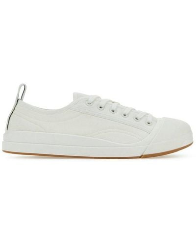 Bottega Veneta Vulcan Sneakers - White