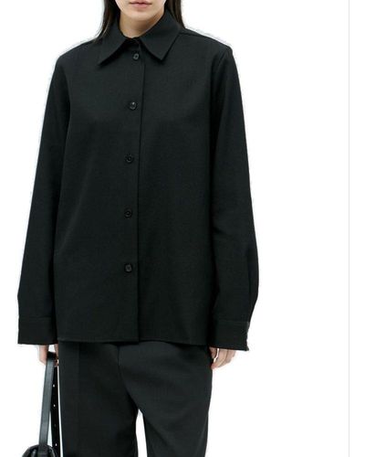 Jil Sander Straight Regular-fit Shirt - Black