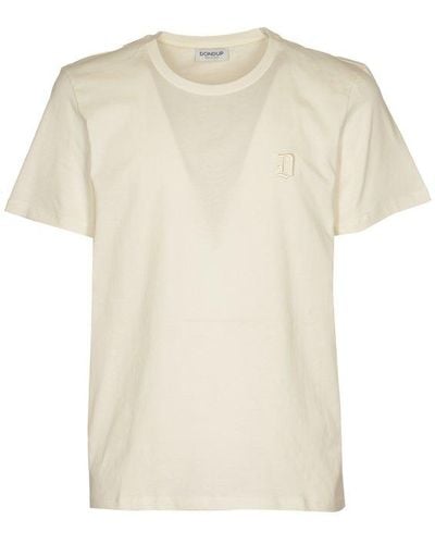 Dondup Short-sleeved Crewneck T-shirt - White