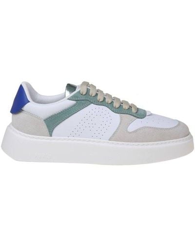 Furla Logo-perforated Low-top Trainers - White