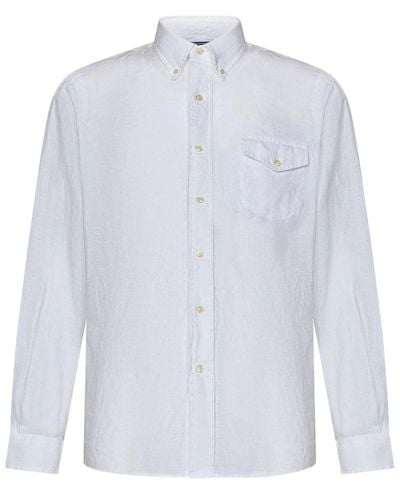 Polo Ralph Lauren Long-sleeved Buttoned Shirt - White