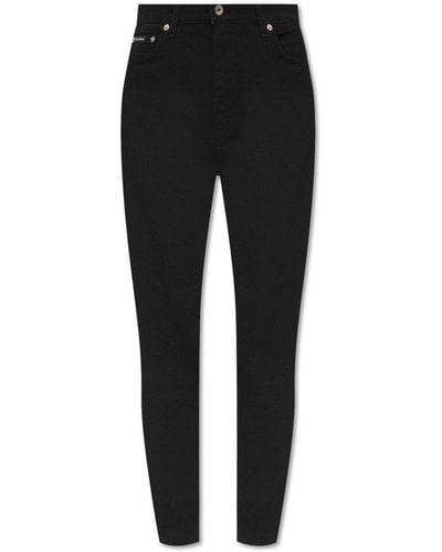 Dolce & Gabbana High-rise Skinny Jeans, - Black