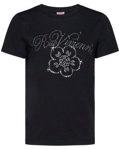 KENZO Embellished Crewneck T-shirt - Black