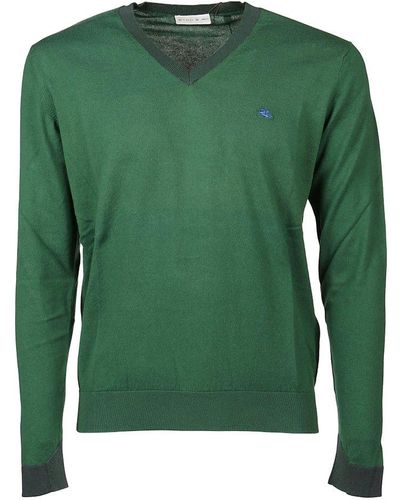 Etro Cotton Sweater - Green