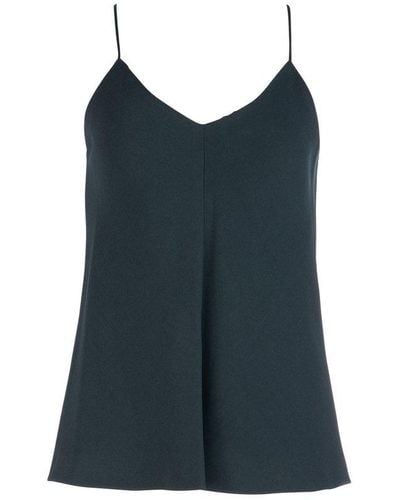 The Row V-neck Camisole Top - Green