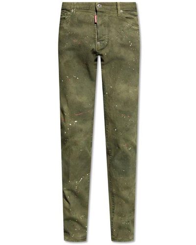 DSquared² Cool Guy Sprayed Effect Jeans - Green