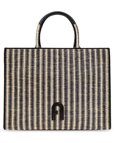 Furla 'opportunity Large' Shopper Bag, - Black