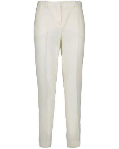 Versace Straight-leg Tailored Trousers - Natural