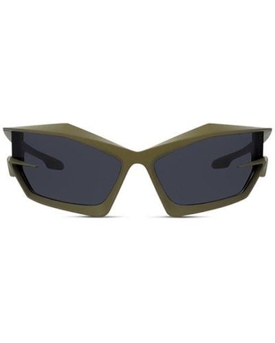 Givenchy Rectangle Frame Sunglasses - Green