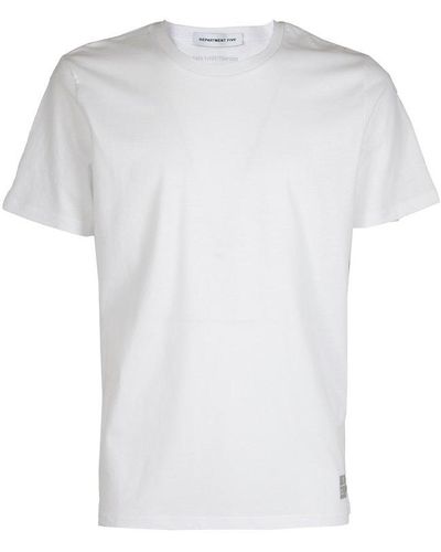 Department 5 Cesar Crewneck T-shirt - White