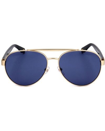 Marc Jacobs Aviator Frame Sunglasses - Blue