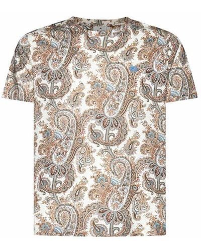 Etro T-shirts And Polos - White