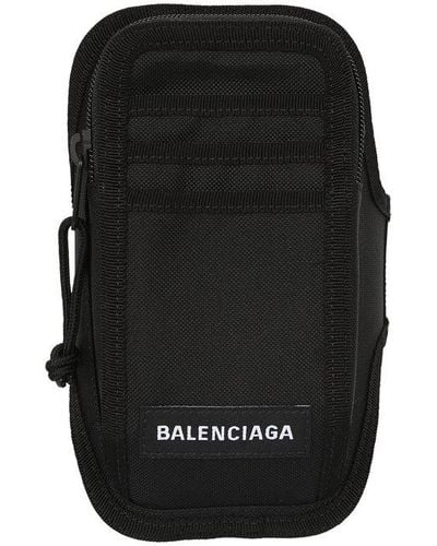 Balenciaga Explorer Arm Phone Holder - Black