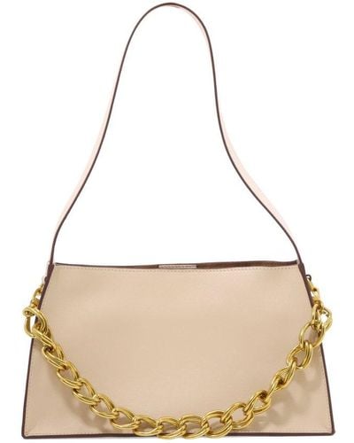 MANU Atelier Chain-link Shoulder Bag - Natural