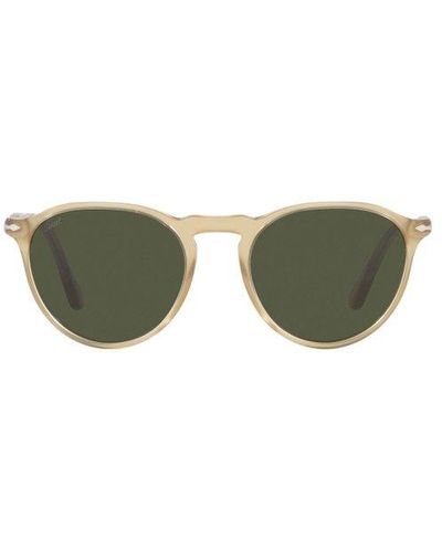 Persol Round Frame Sunglasses - Natural