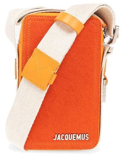 Jacquemus 'le Cuerda Vertical' Shoulder Bag, - Orange