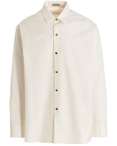 Fear Of God Eternal Collared Button-up Shirt - White