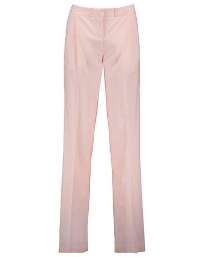 Coperni Low-rise Straight-leg Tailored Trousers - Pink