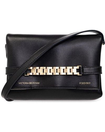 Victoria Beckham ‘Mini Pouch Chain’ Shoulder Bag - Black