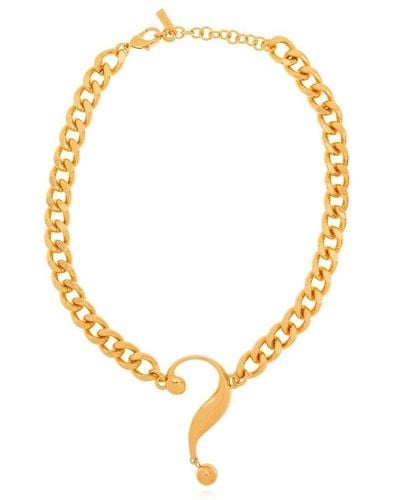 Moschino '40th Anniversary' Necklace, - Metallic